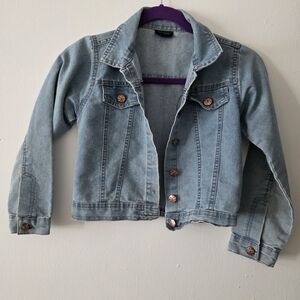 Classic Light Blue Kids Denim Jacket
